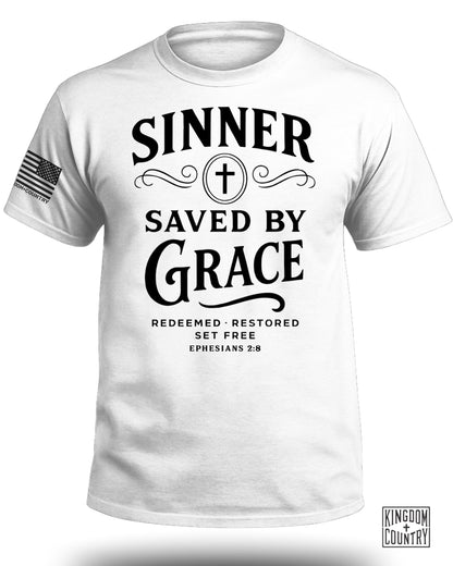 Sinner Saved By Grace T-Shirt