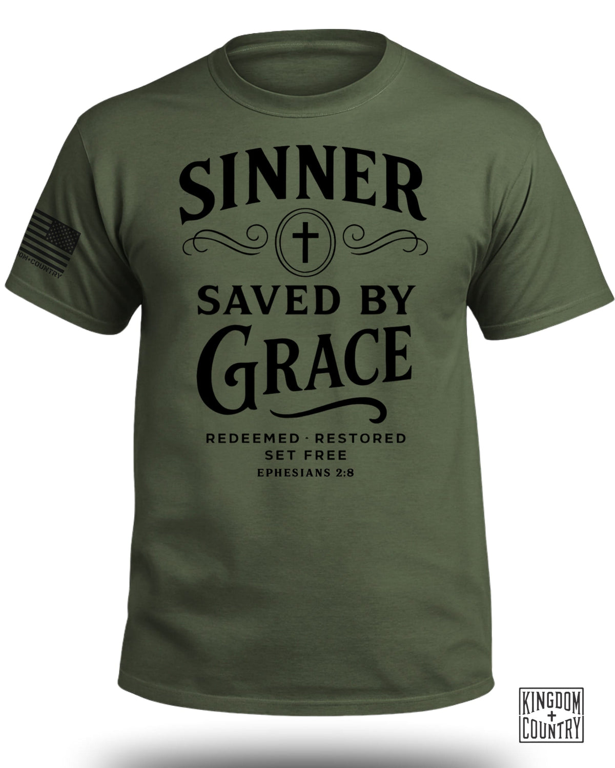 Sinner Saved By Grace T-Shirt