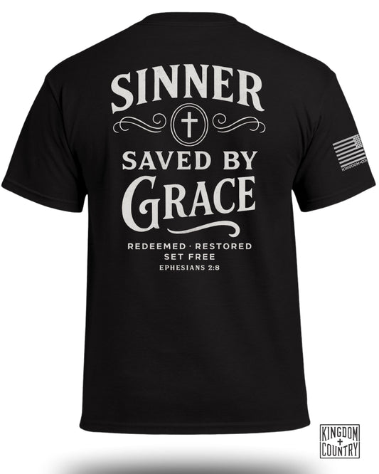 Sinner Saved By Grace T-Shirt