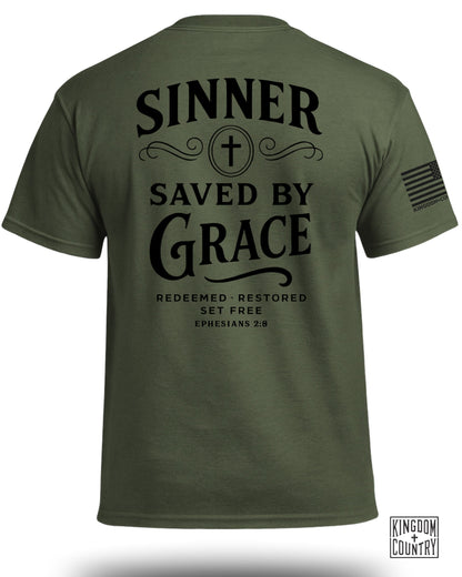 Sinner Saved By Grace T-Shirt