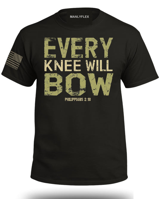 Every Knee Will Bow Philippians 2:10 T-Shirt