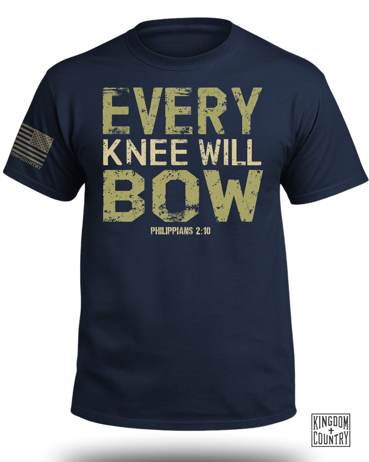 Every Knee Will Bow Philippians 2:10 T-Shirt
