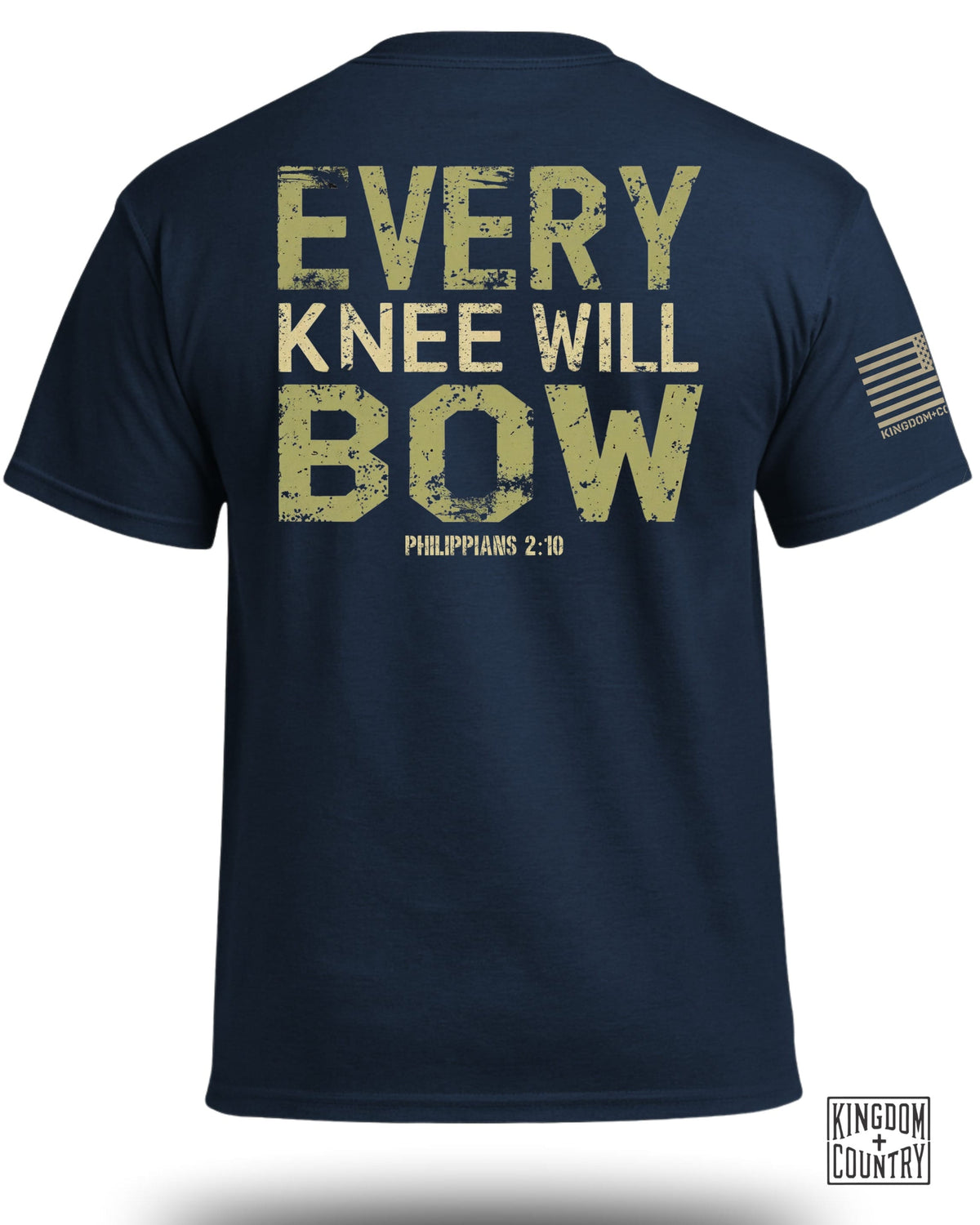 Every Knee Will Bow Philippians 2:10 T-Shirt