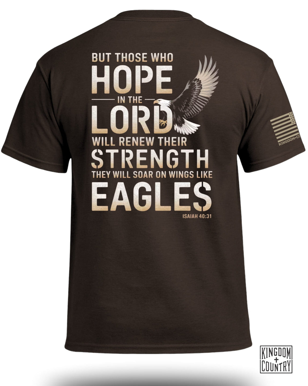 Hope In The Lord Isaiah 40:31 T-Shirt