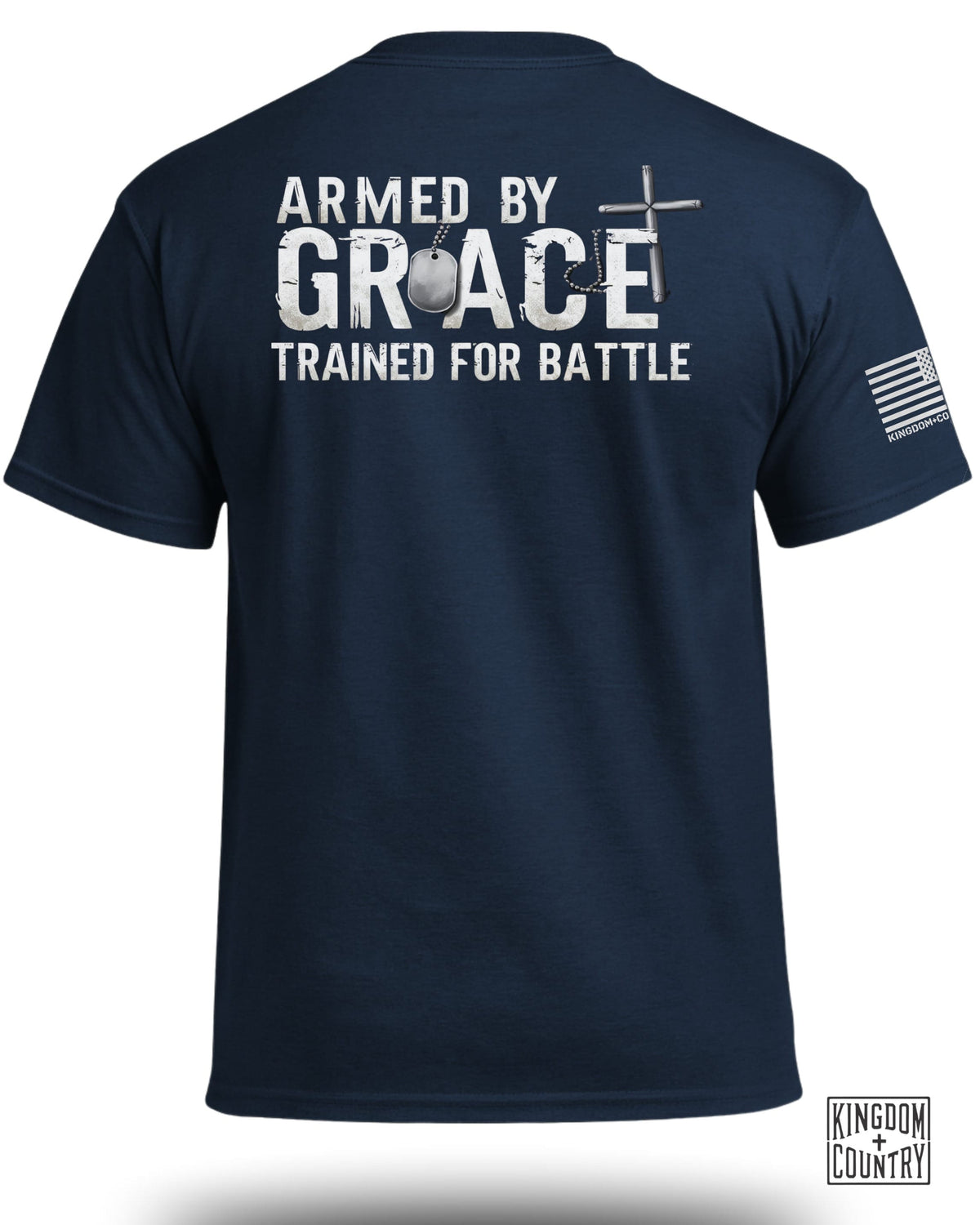 Armed By Grace Trained For Battle T-Shirt