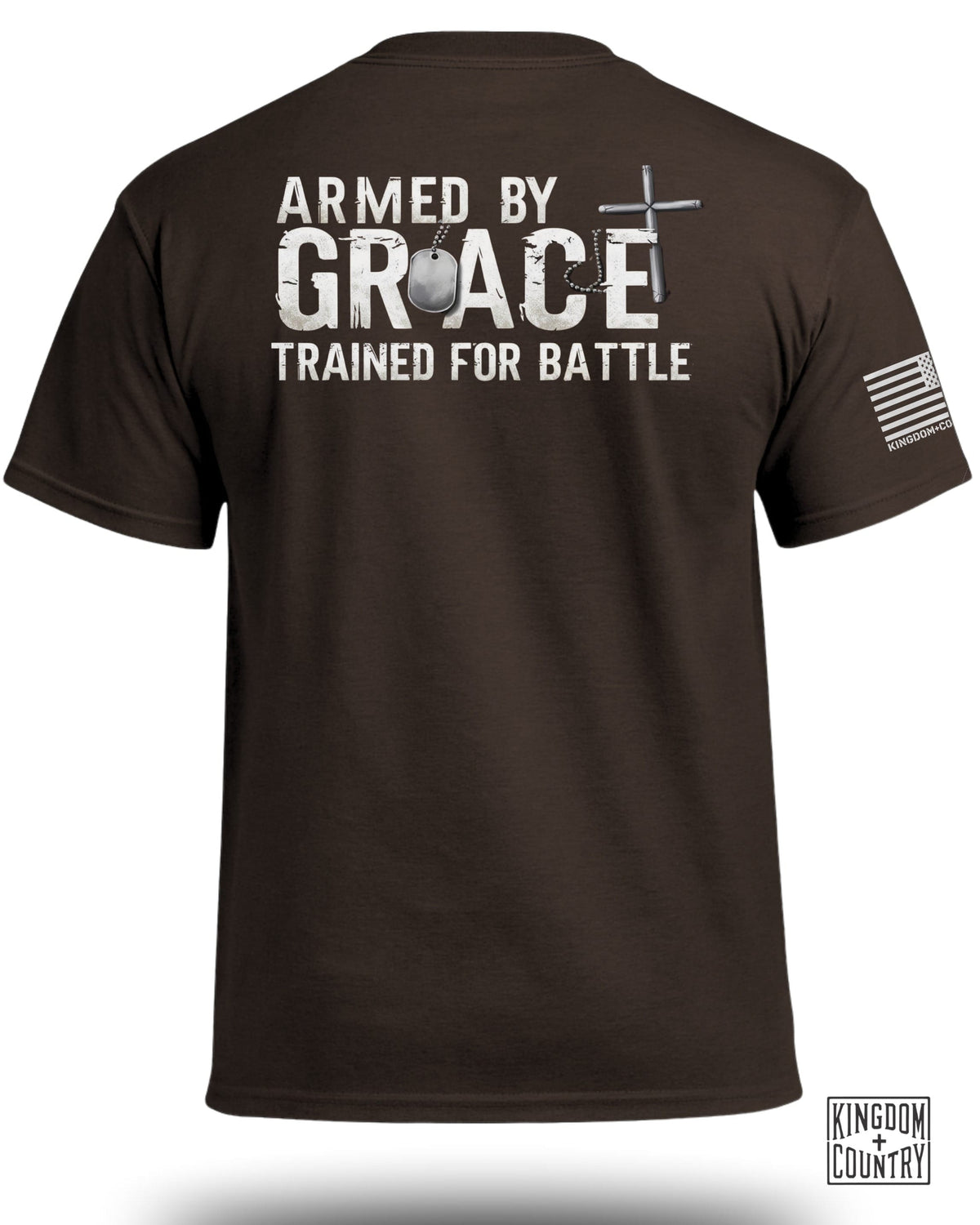 Armed By Grace Trained For Battle T-Shirt