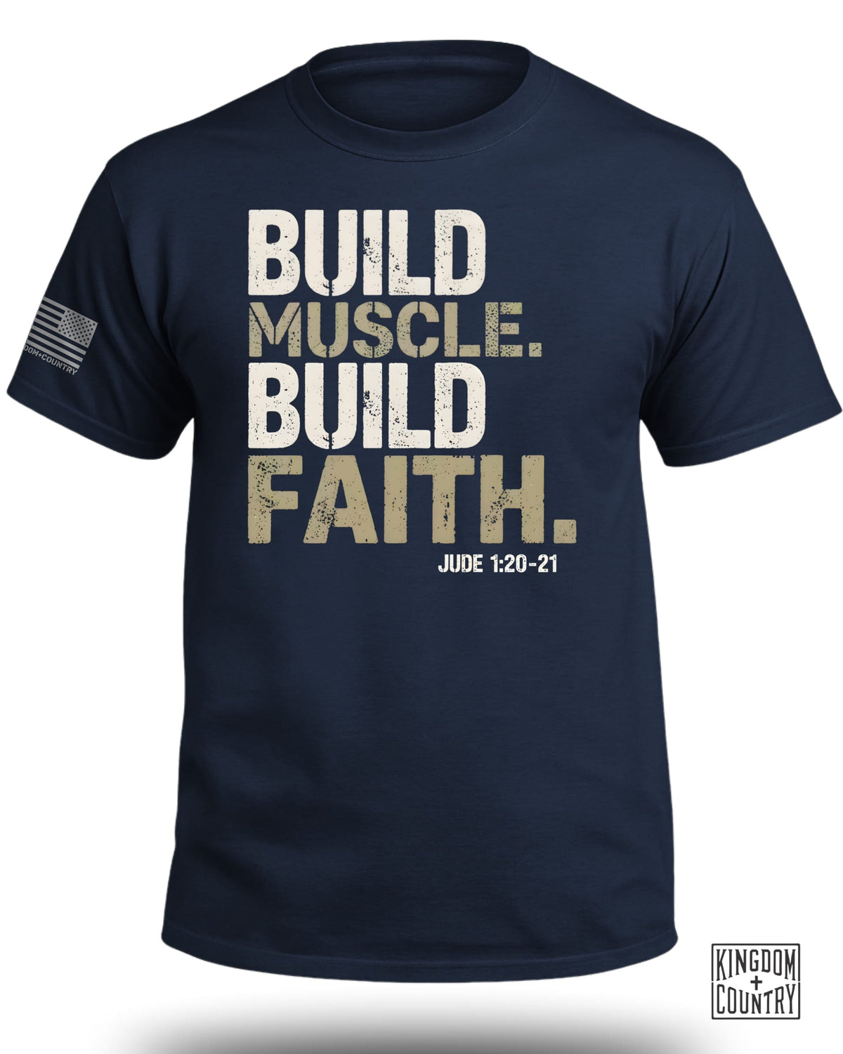 Build Muscle Build Faith T-Shirt