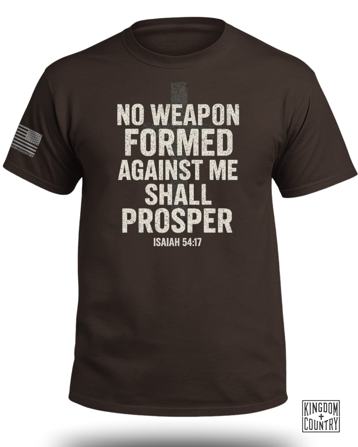 No Weapon Formed Against Me Shall Prosper T-Shirt