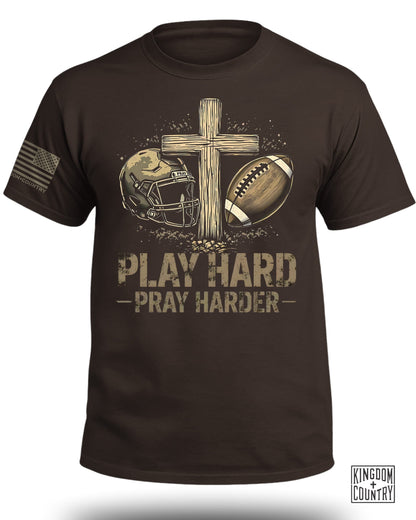Play Hard-Pray Harder T-Shirt