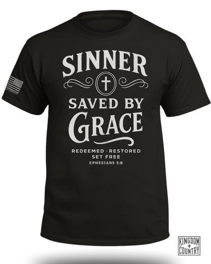 Sinner Saved By Grace T-Shirt