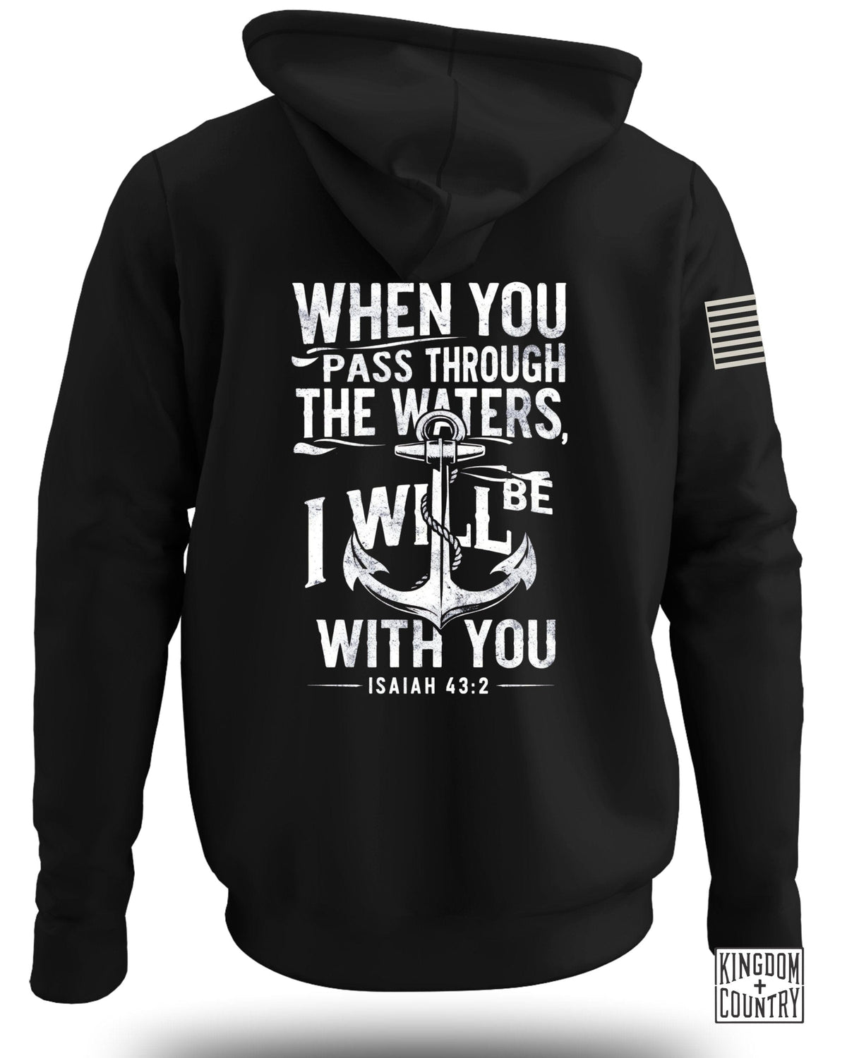 Isaiah 43:2 Hoodie