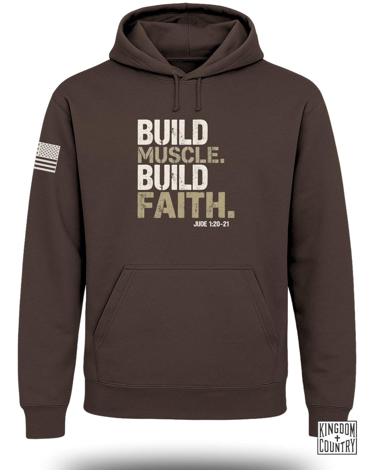 Build Muscle Build Faith Hoodie