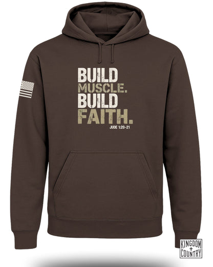 Build Muscle Build Faith Hoodie