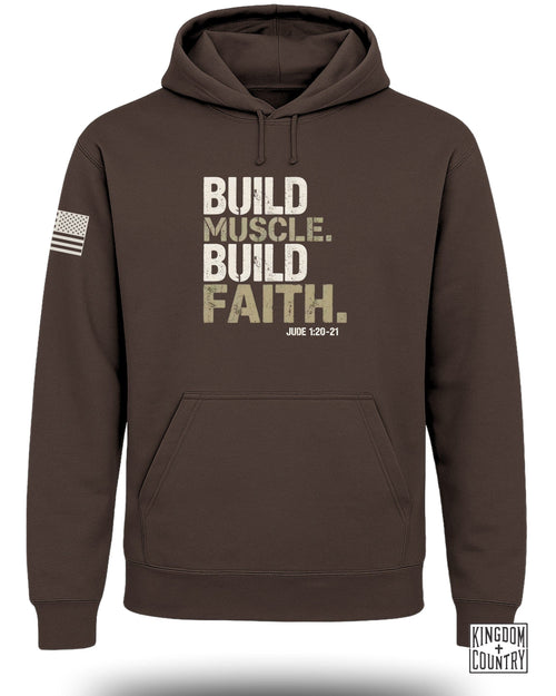 Build Muscle Build Faith Hoodie