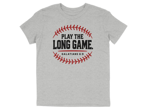 Play The Long Game Youth T-Shirt