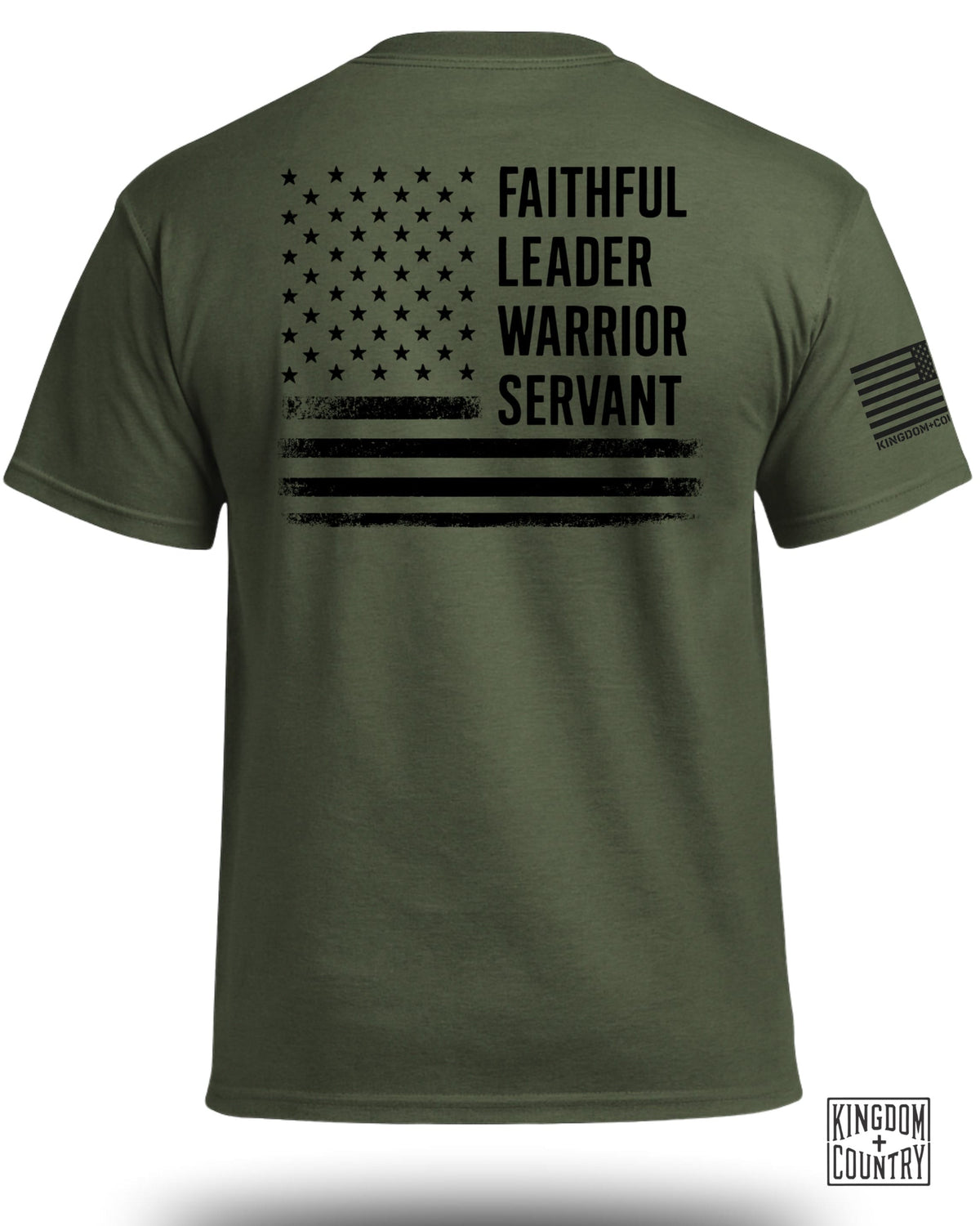 Faithful Leader Warrior Servant T-Shirt
