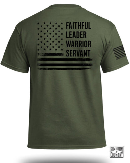 Faithful Leader Warrior Servant T-Shirt