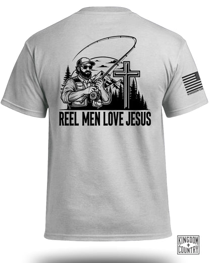 Reel Men Love Jesus T-Shirt