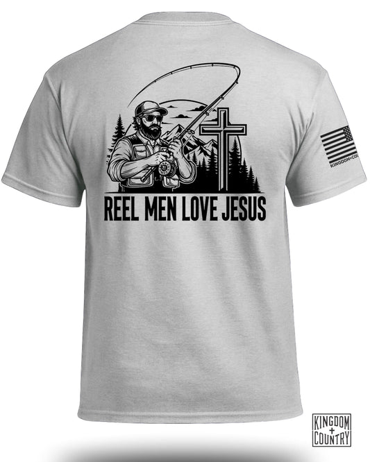 Reel Men Love Jesus T-Shirt