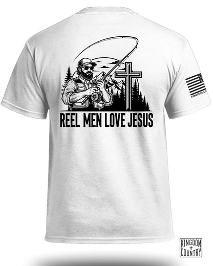 Reel Men Love Jesus T-Shirt