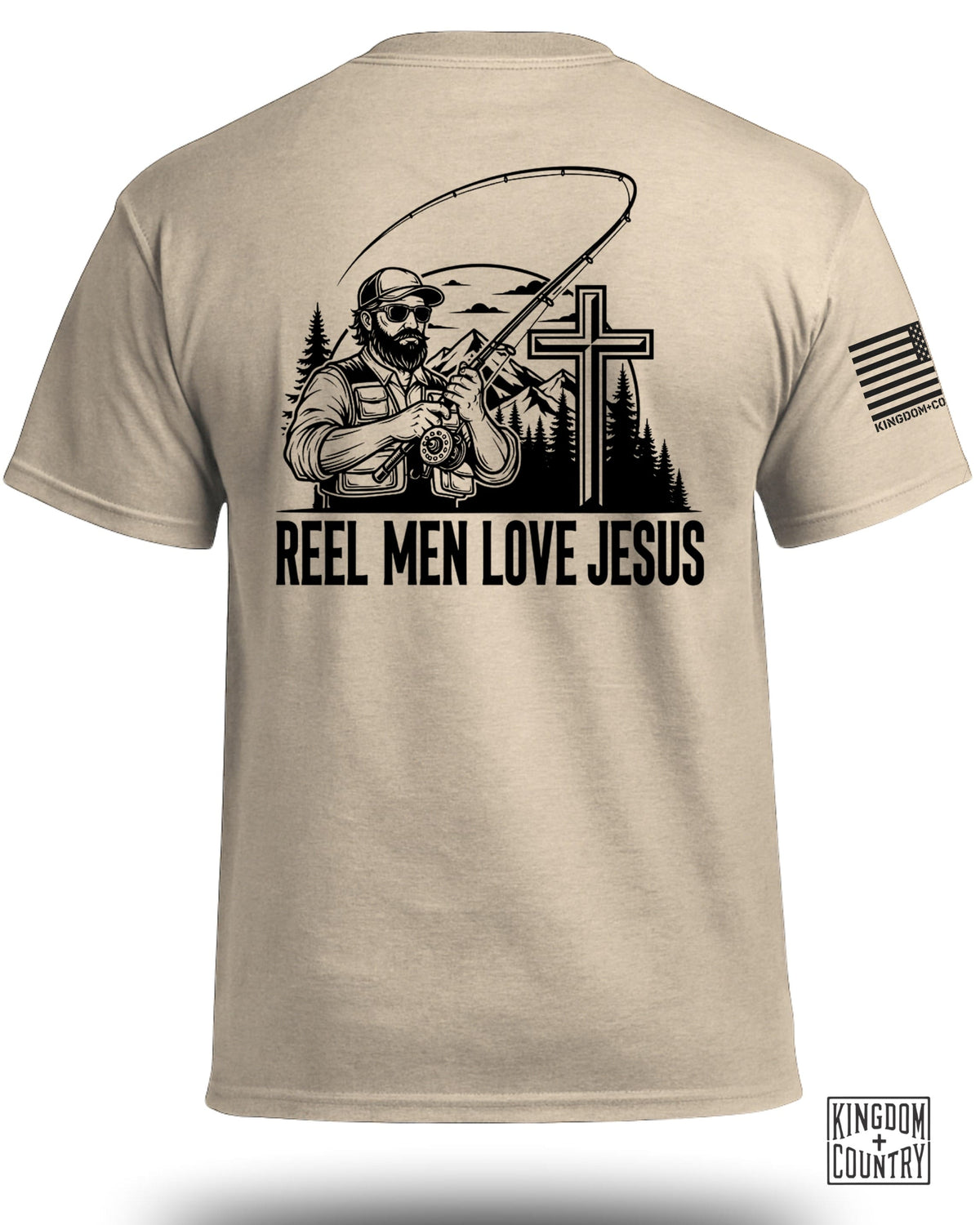 Reel Men Love Jesus T-Shirt