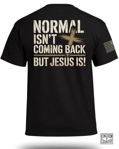 Normal Isn't Coming Back, But Jesus Is T-Shirt