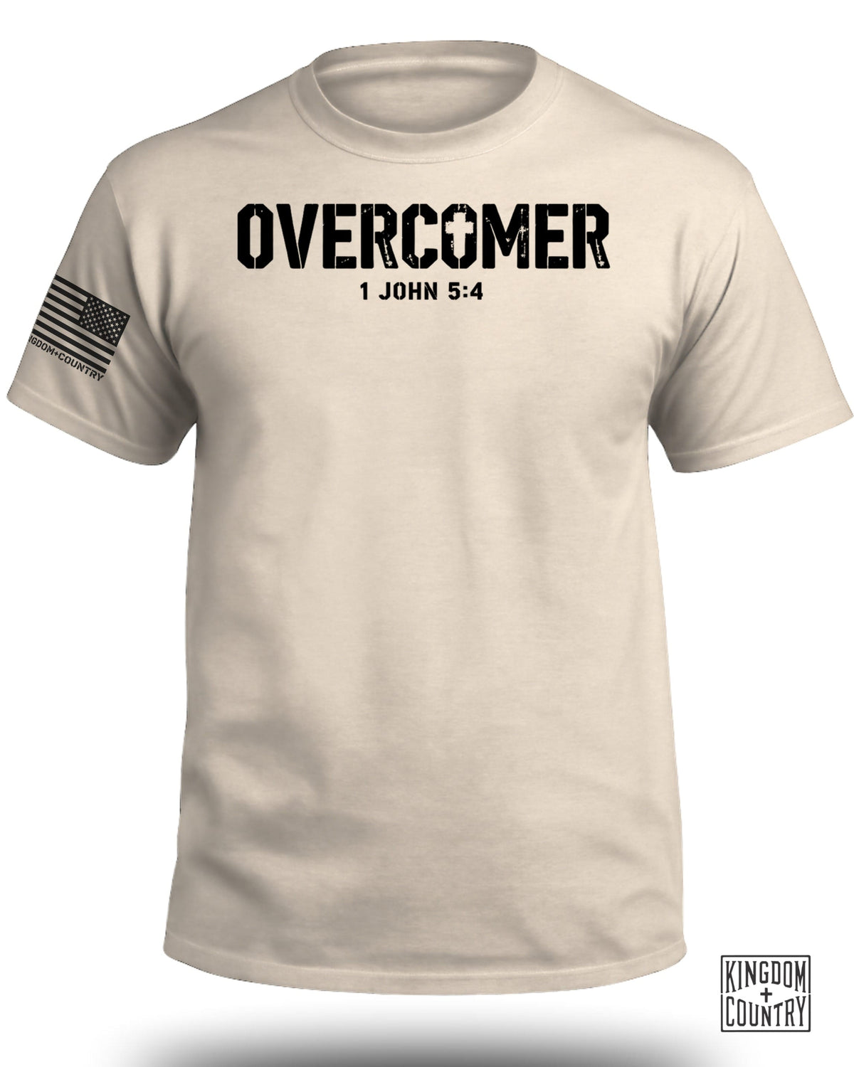 OVERCOMER 1 John 5:4 T-Shirt