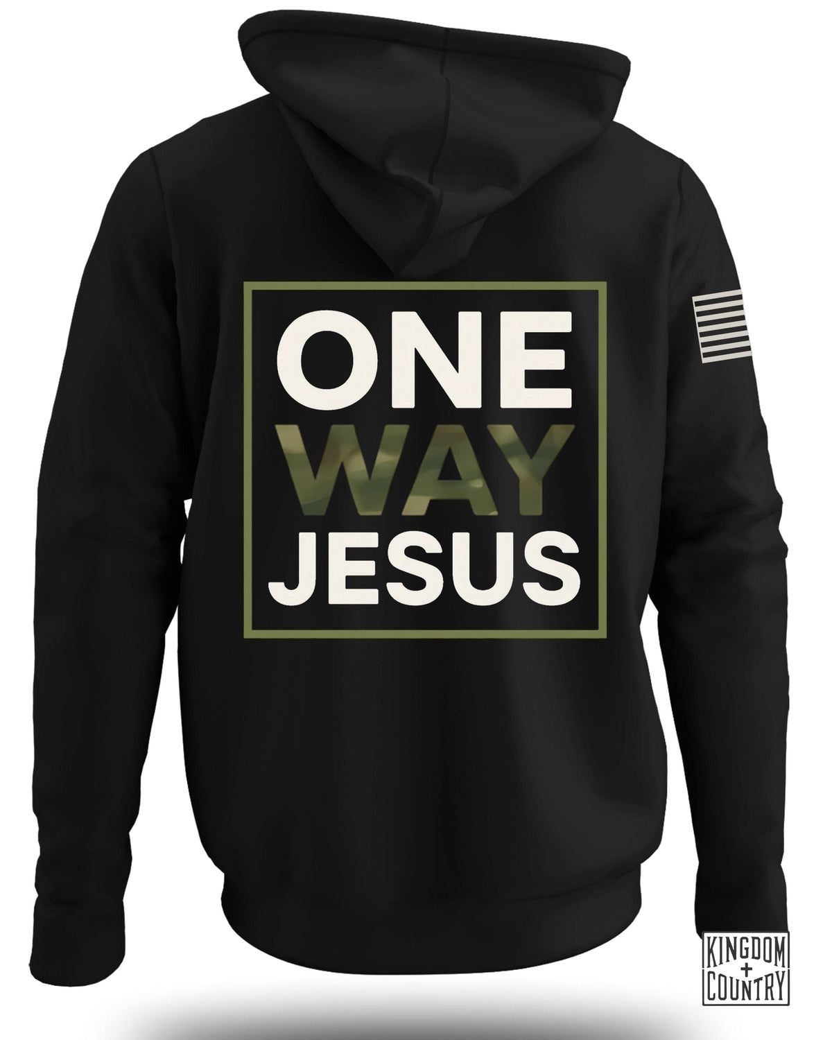 One Way Jesus Camo Hoodie