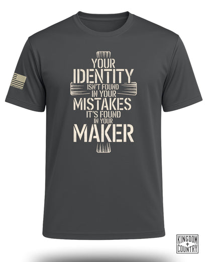 Identity In Maker Performance Shirt
