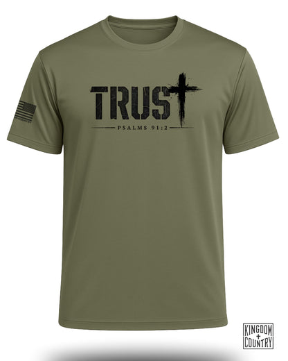 Trust Psalm 91:2 Performance Shirt