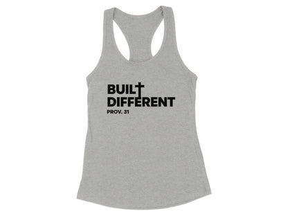 Built Different PROV 31 Racerback Tank