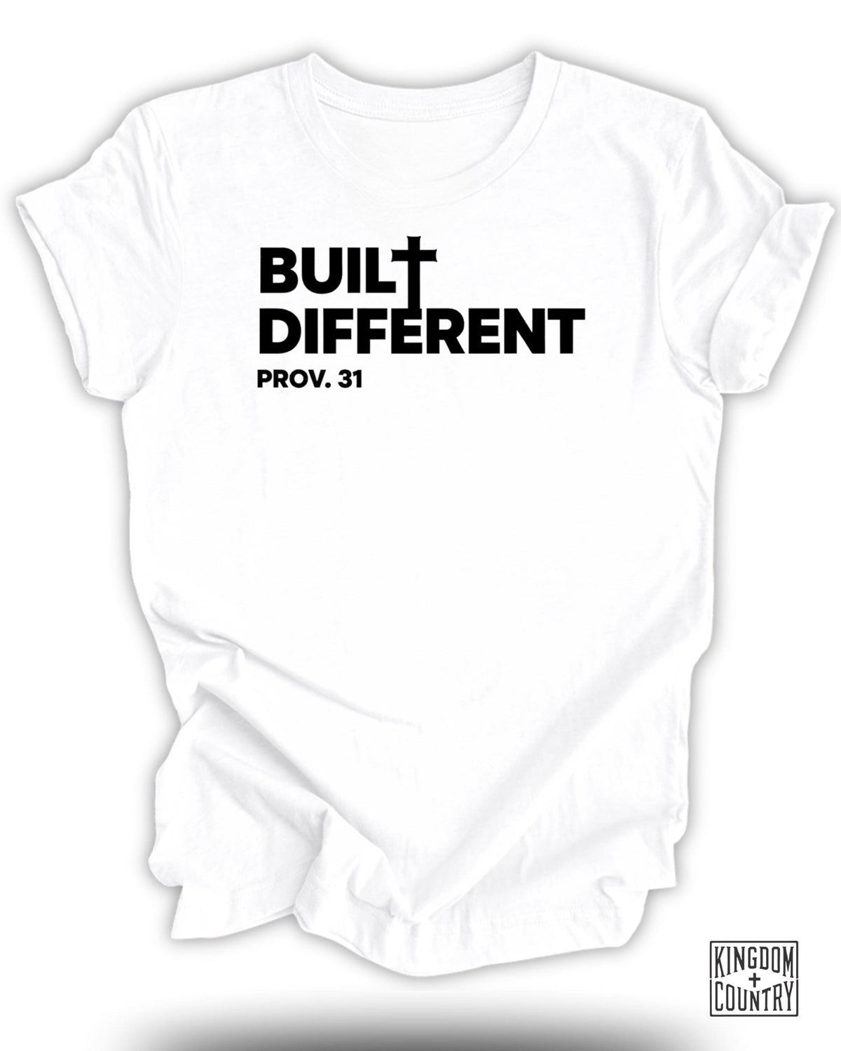 Built Different PROV 31 Women Christian T-Shirt