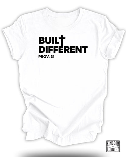 Built Different PROV 31 Women Christian T-Shirt