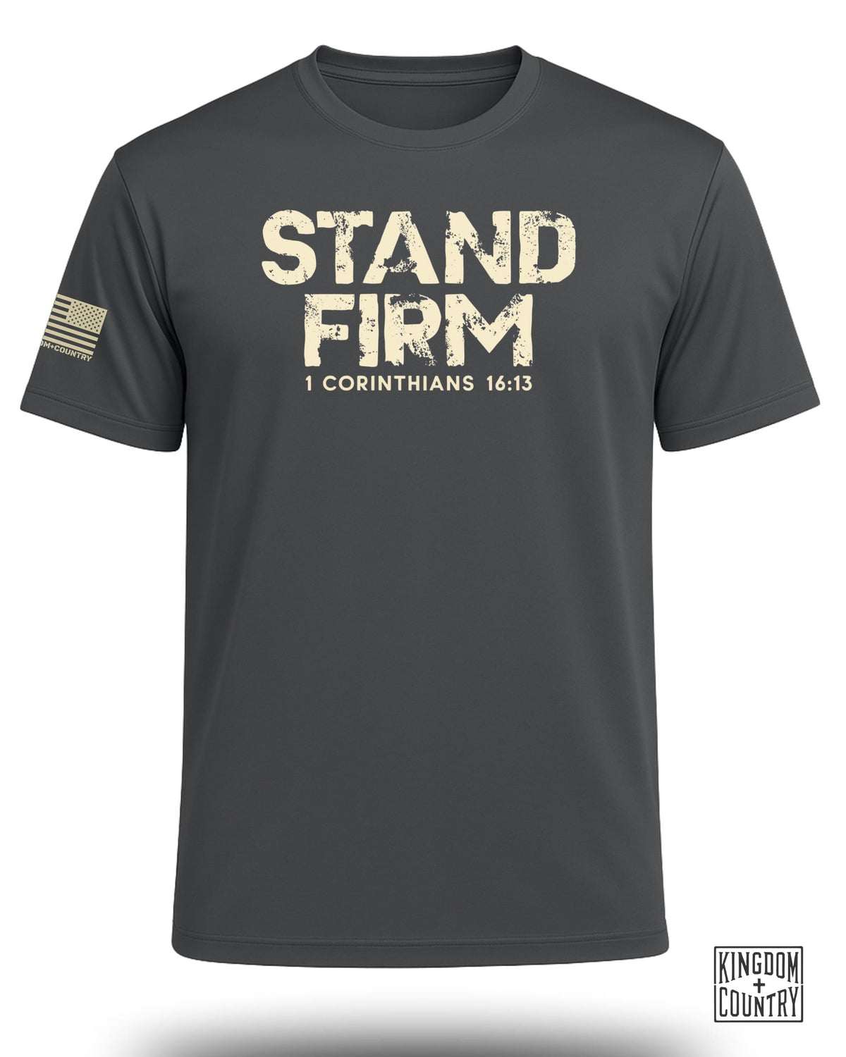 Stand Firm 1 Corinthians 16:13 Performance Shirt