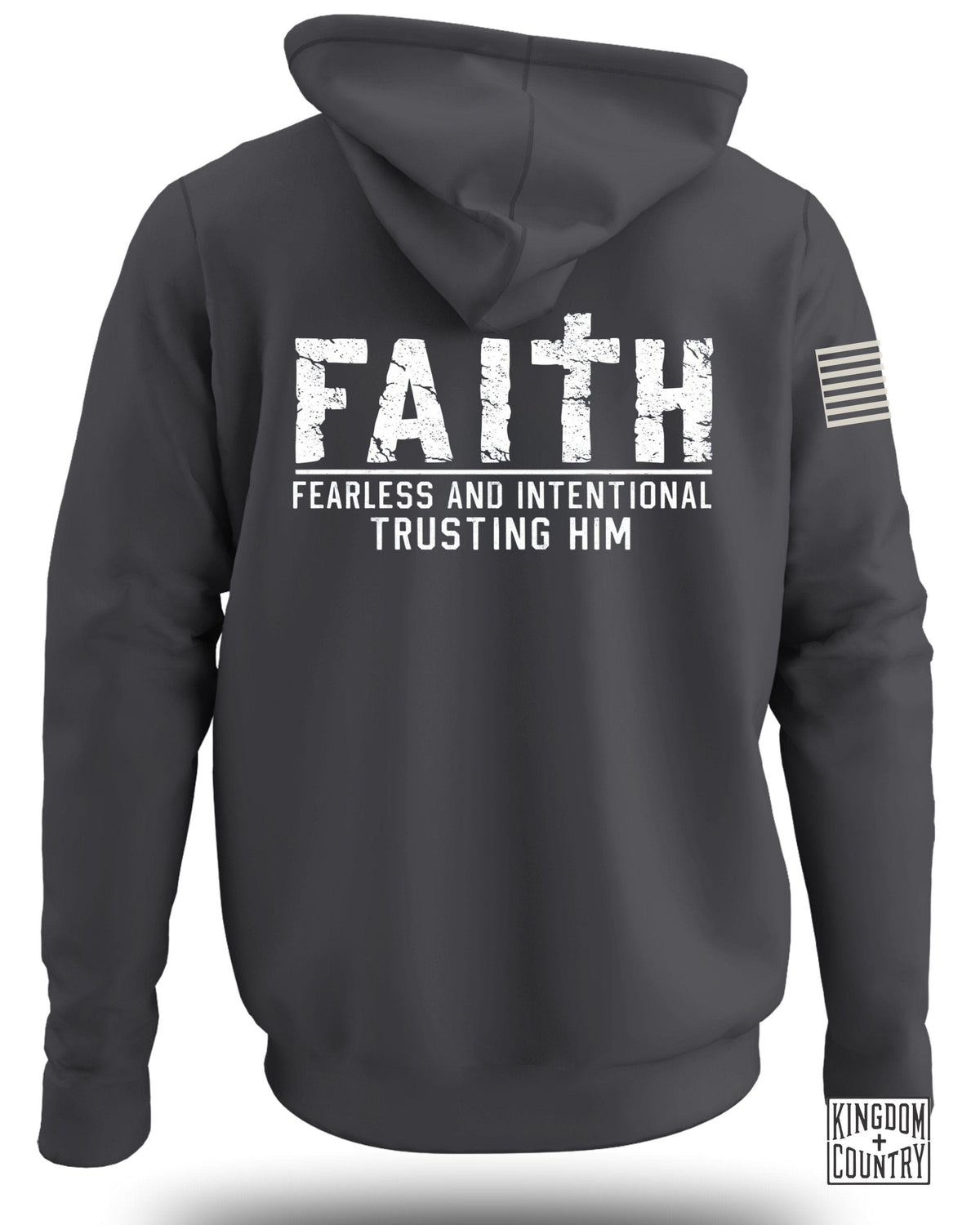 Faith Fearless & Intentional Trusting Him Hoodie