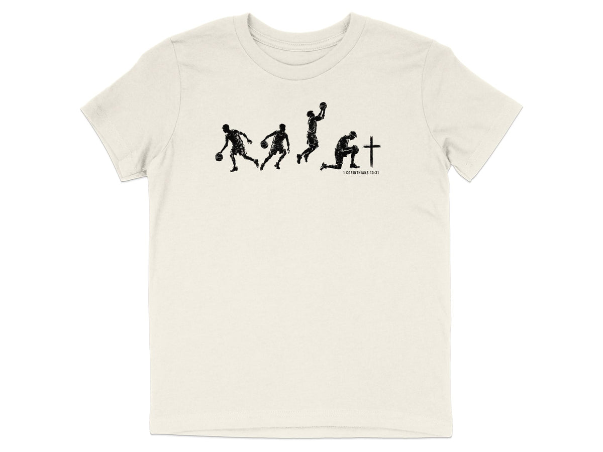 Basketball Faith Journey Youth T-Shirt