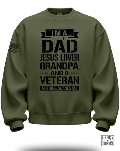 Veteran Grandpa Crewneck