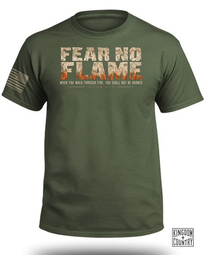Fear No Flame Isaiah 43:2 T-Shirt