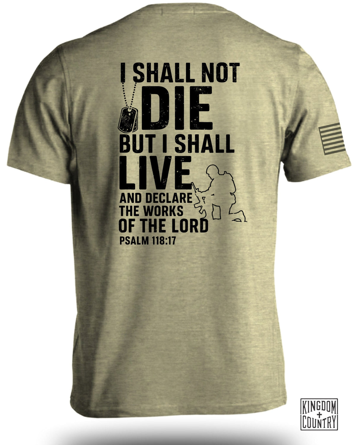 Psalm 118 17 T-Shirt