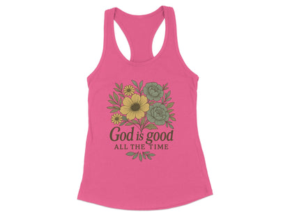 God is Good Racerback Tank