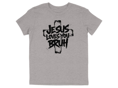 Jesus Loves You Bruh Youth T-Shirt