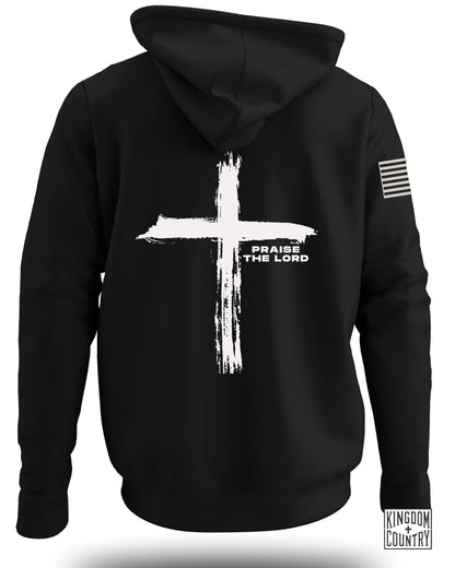 Praise The Lord Cross Hoodie