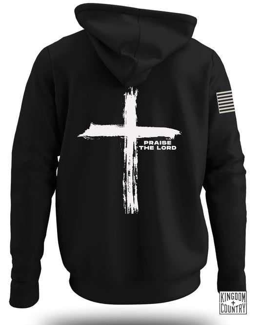 Praise The Lord Cross Hoodie
