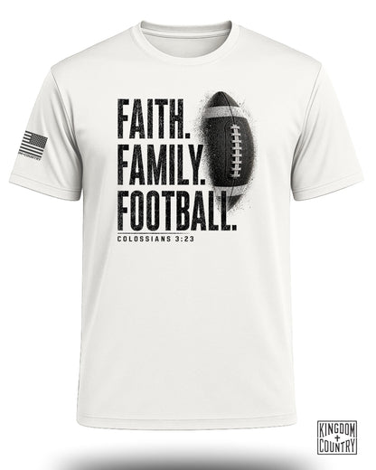 Faith Family Football Performance Shirt
