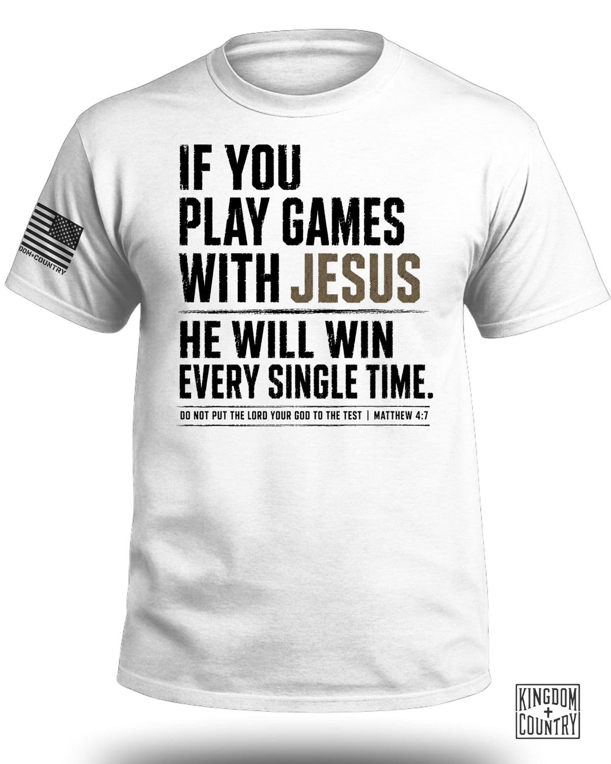 Games With Jesus T-Shirt