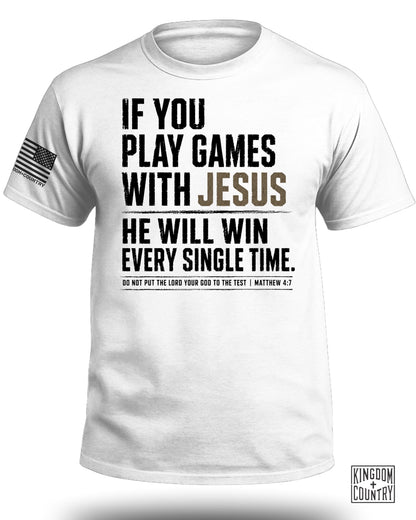 Games With Jesus T-Shirt
