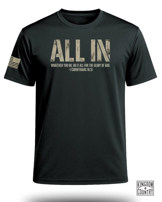All In 1 Corinthians 10:31 Performance Shirt