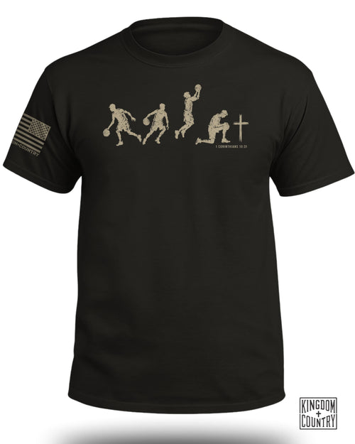 Basketball Faith Journey T-Shirt