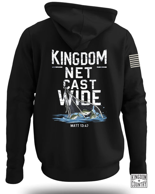 Kingdom Net Cast Wide Hoodie