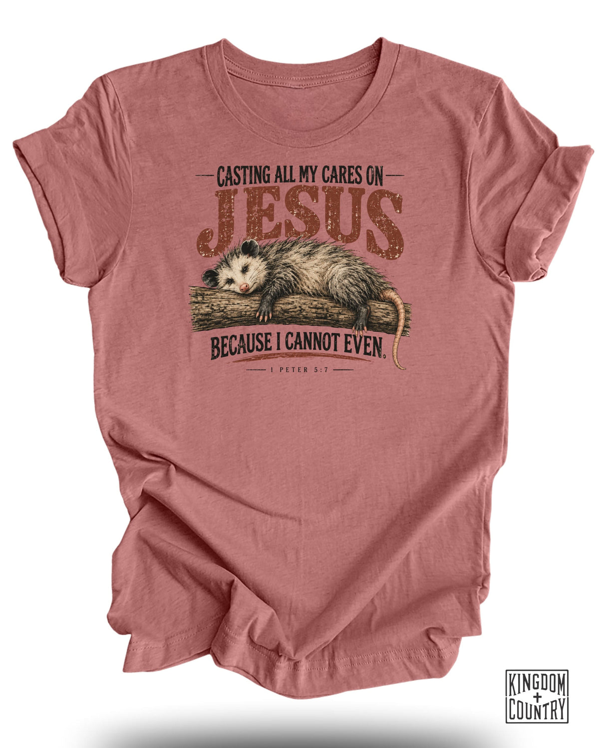 Casting All My Cares on Jesus T-Shirt
